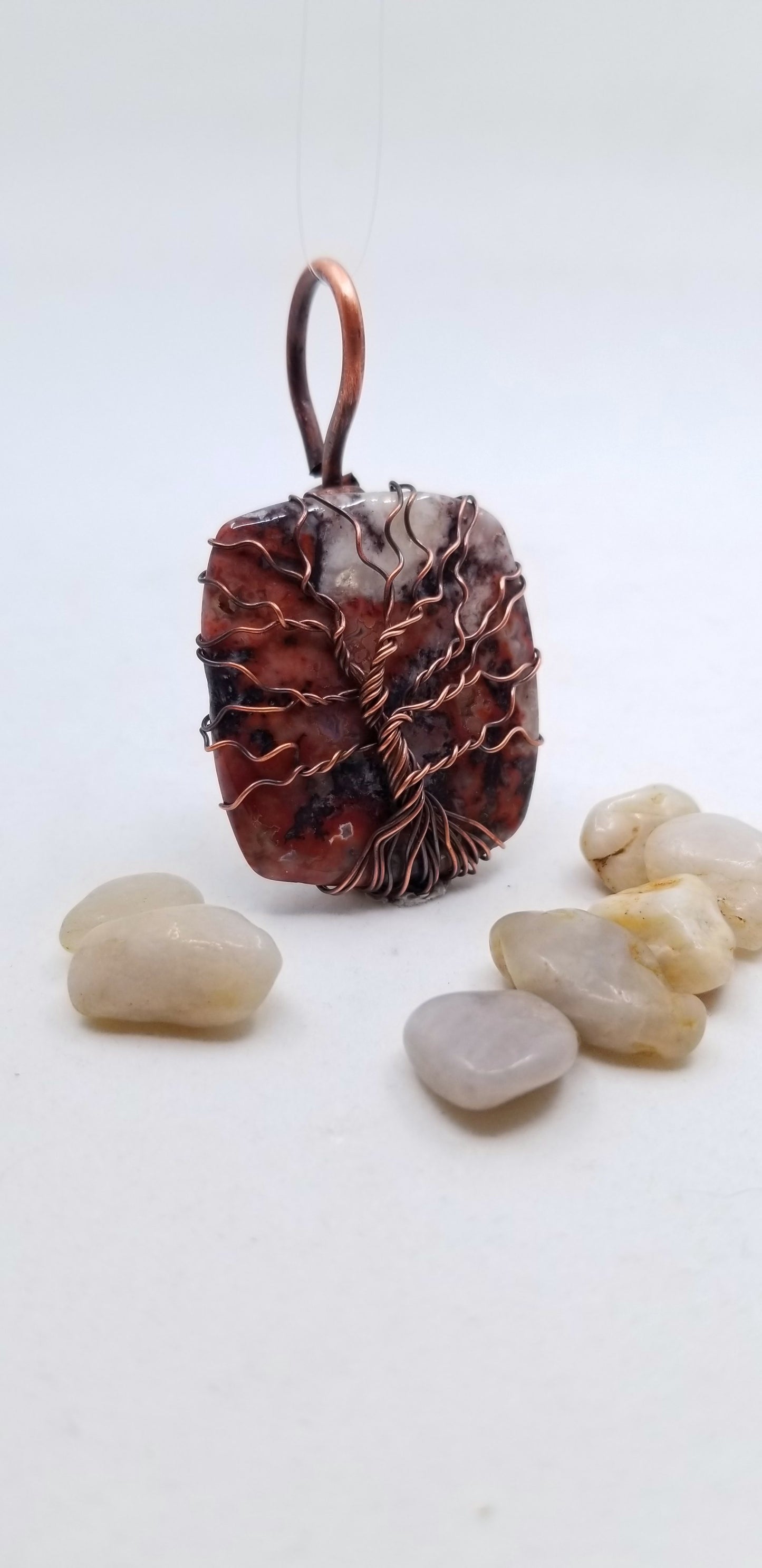 Crazy Lace Agate Tree of Life